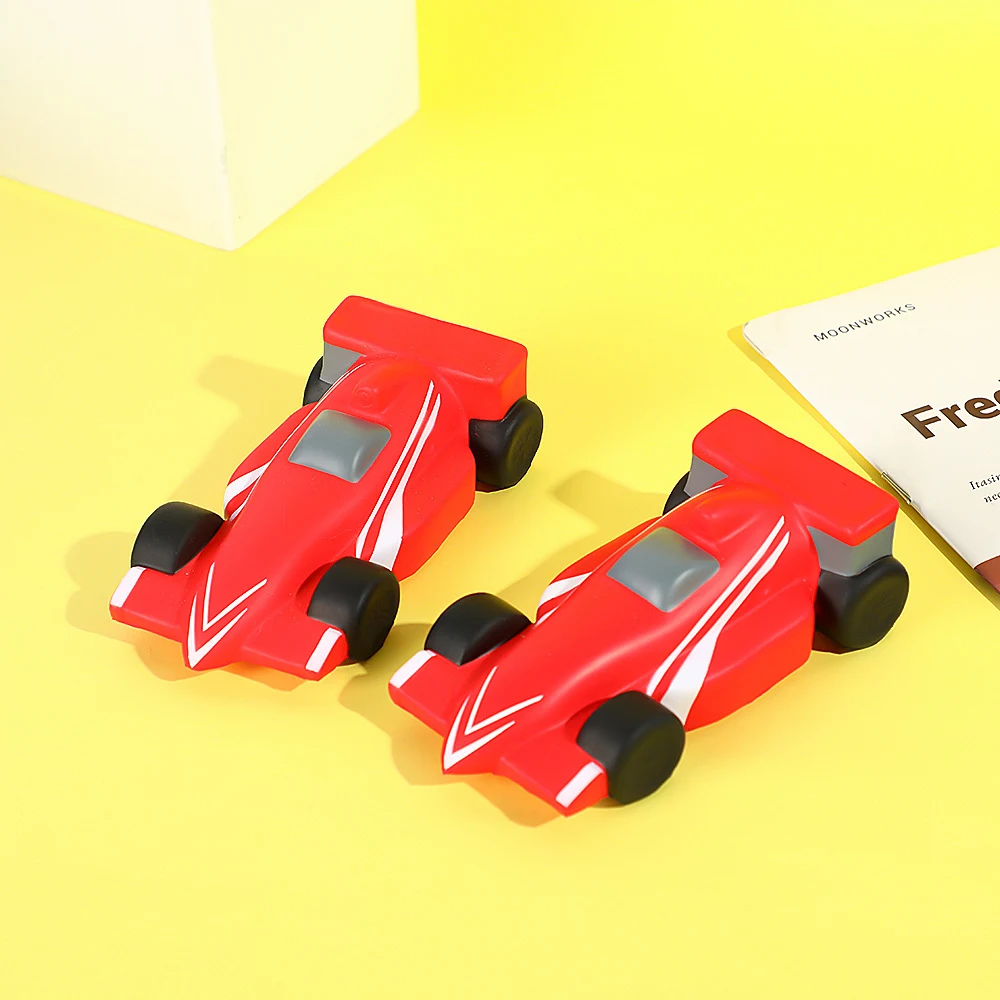 PU Racing Car Stress Reliever Toy with Custom Logo 1