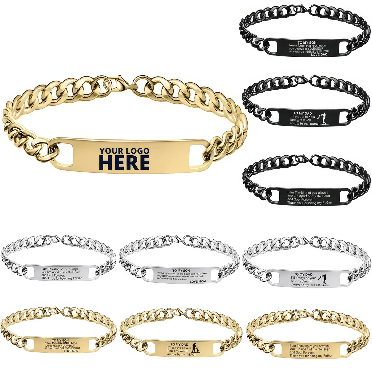 Custom Stainless Steel Bracelet 1