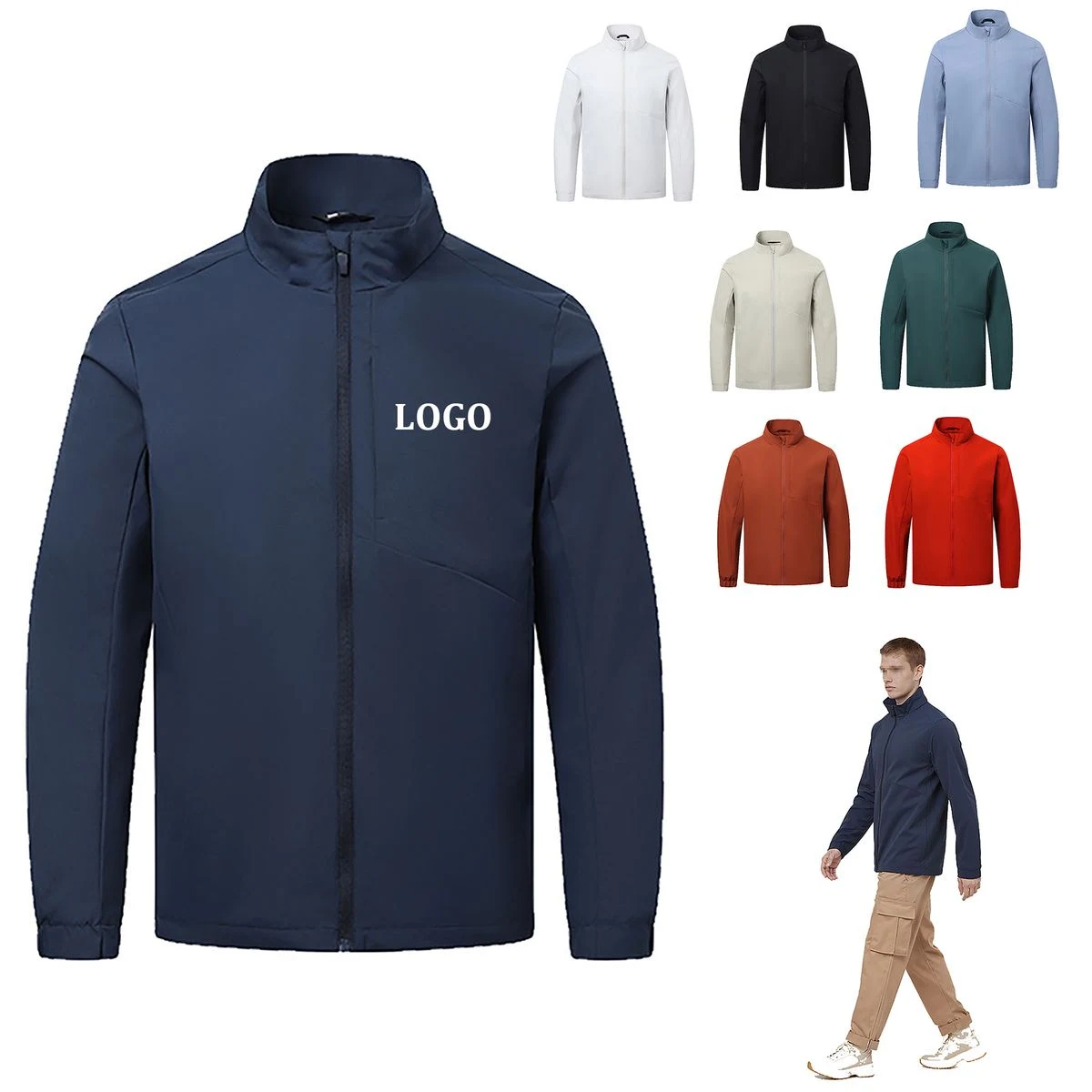 Unisex Lightweight Windbreaker 1