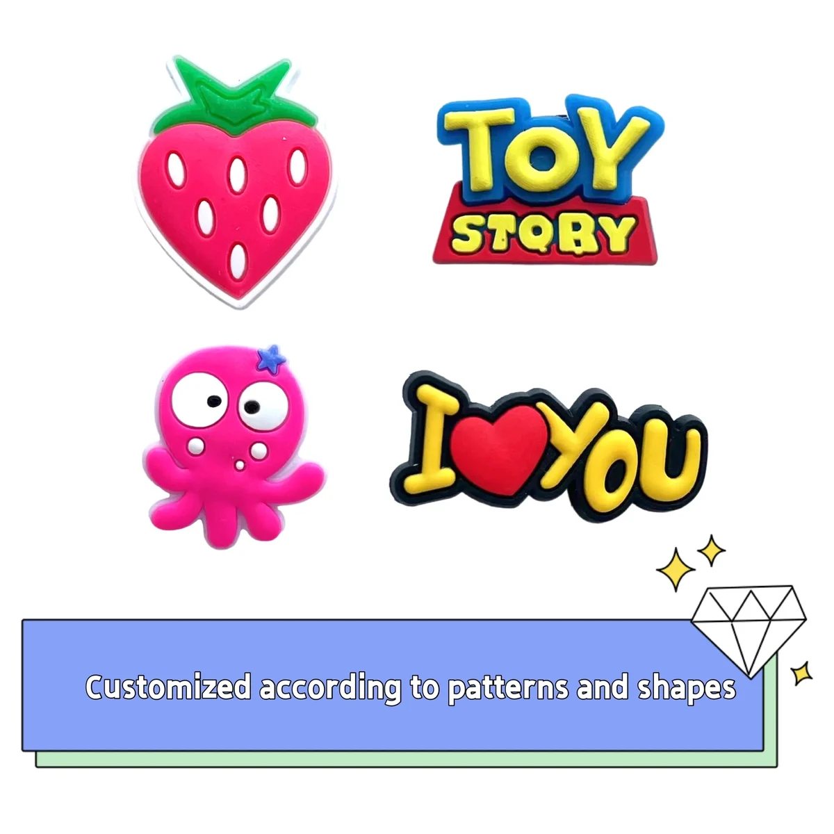 Custom Shoe Charm MOQ 300 1