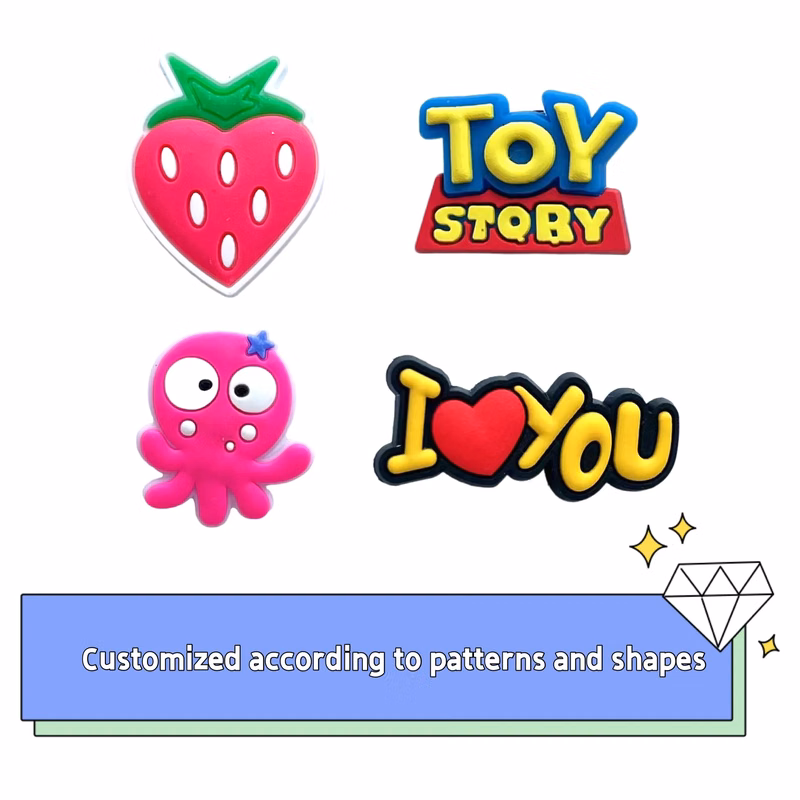 Custom Shoe Charm MOQ 300
