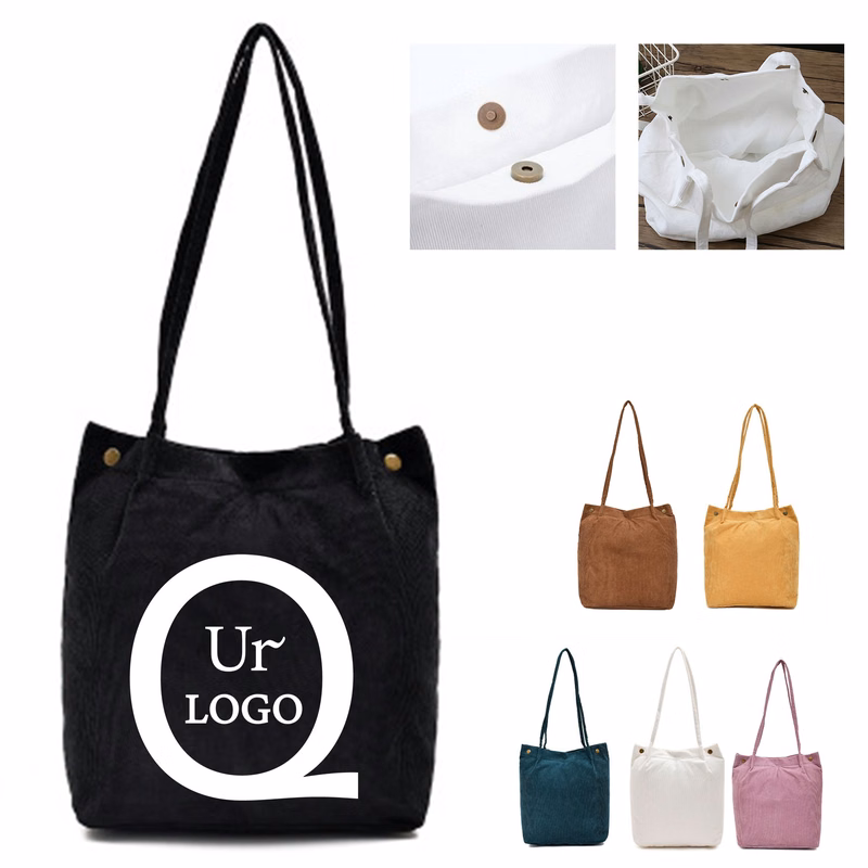 Corduroy Shoulder Bag