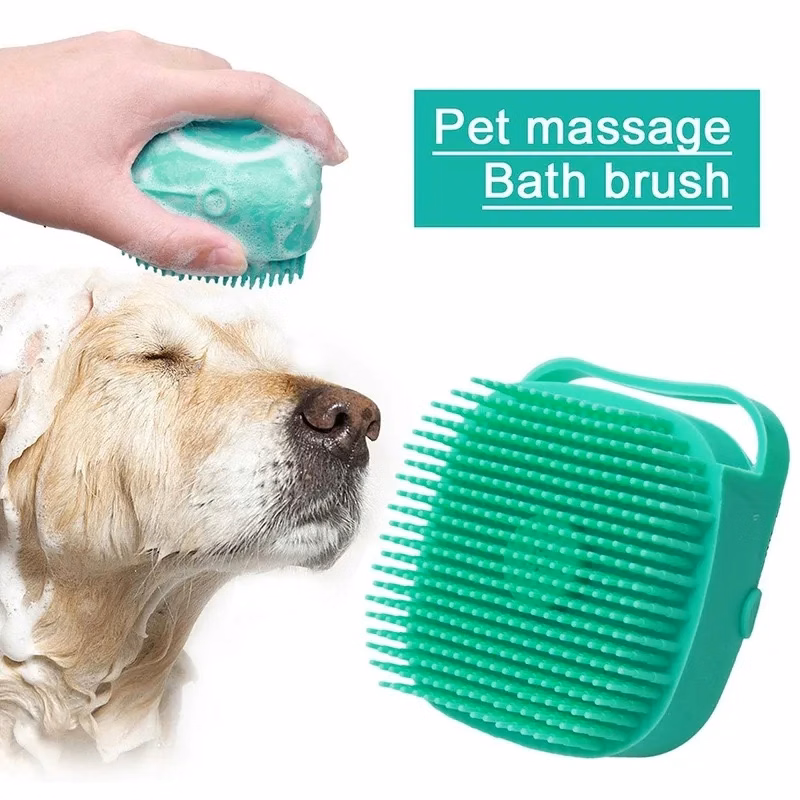 Silicone Shower Brush For Pets