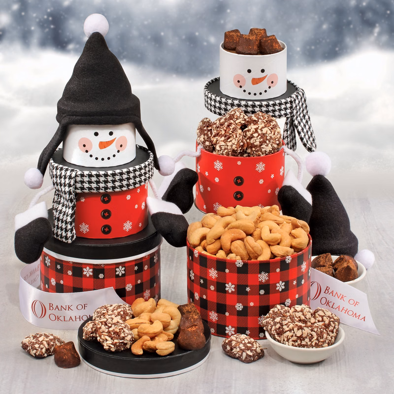 Cozy Snowman Tower