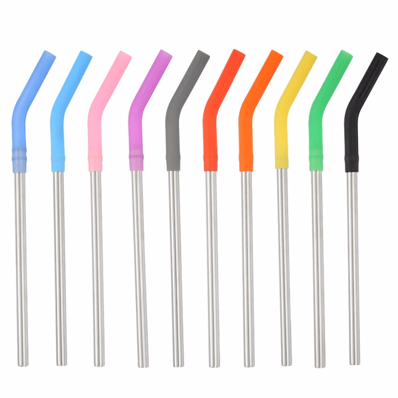 Stainless Steel Straw Silicone Tips