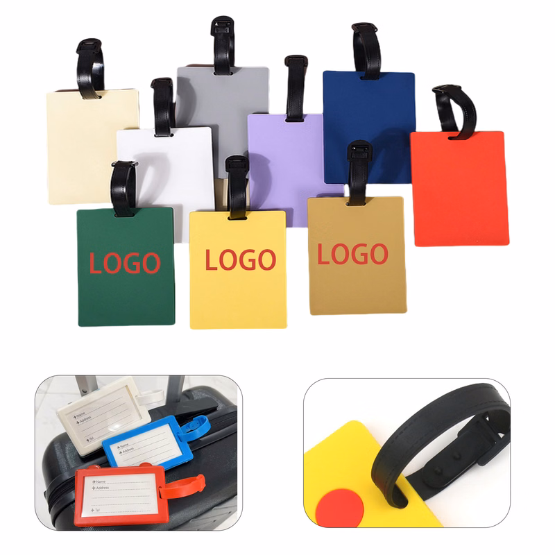 PVC Custom Promotional Luggage Tag