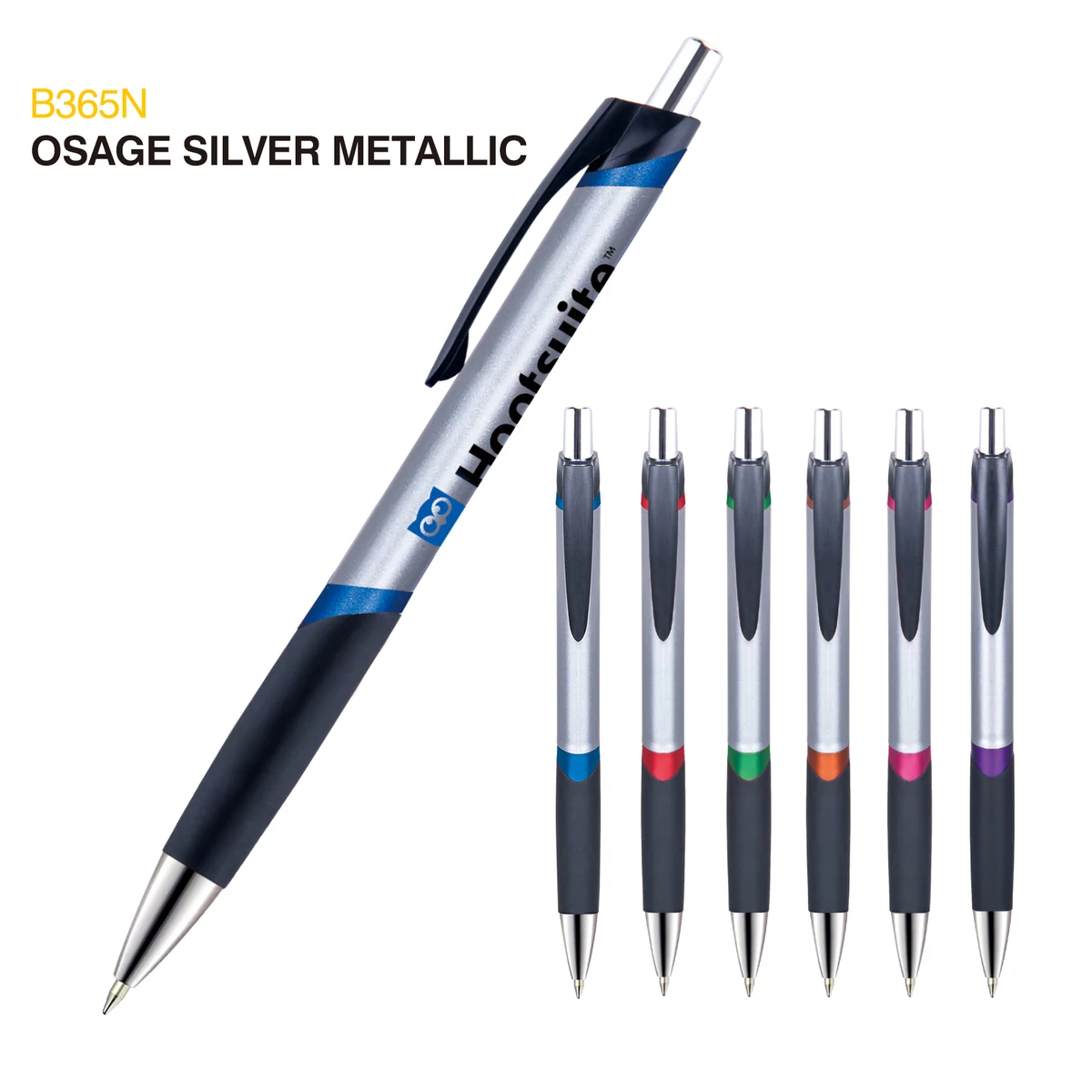 Osage Silver Metallic Pen 1