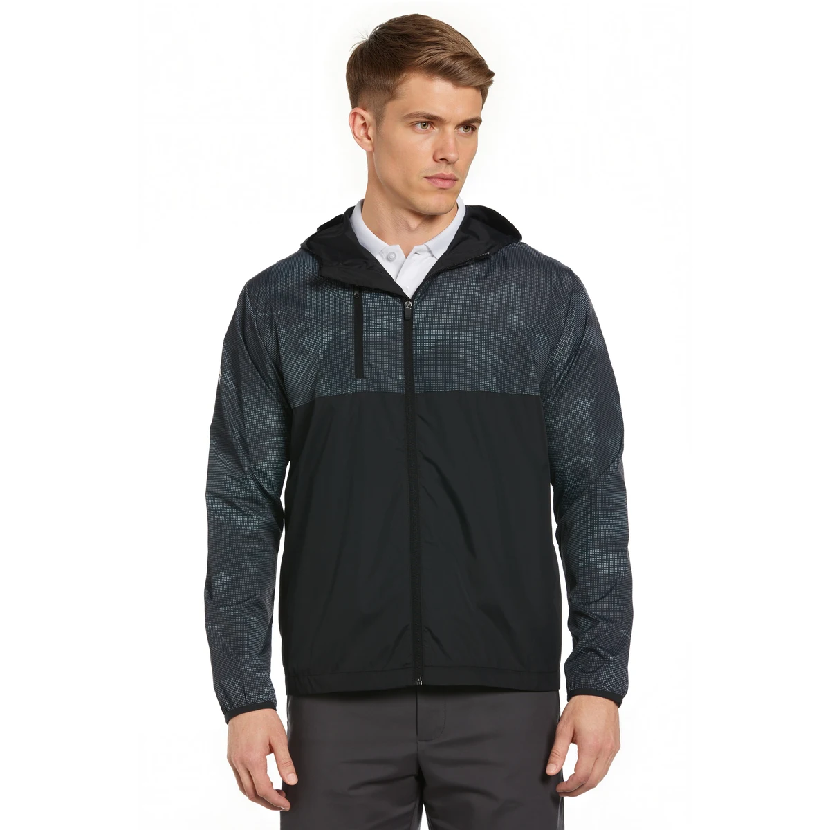 Men's Long Sleeve Packable Wind Jacket 1