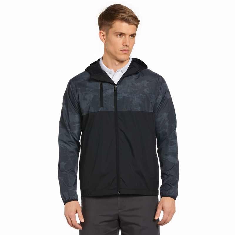 Men's Long Sleeve Packable Wind Jacket