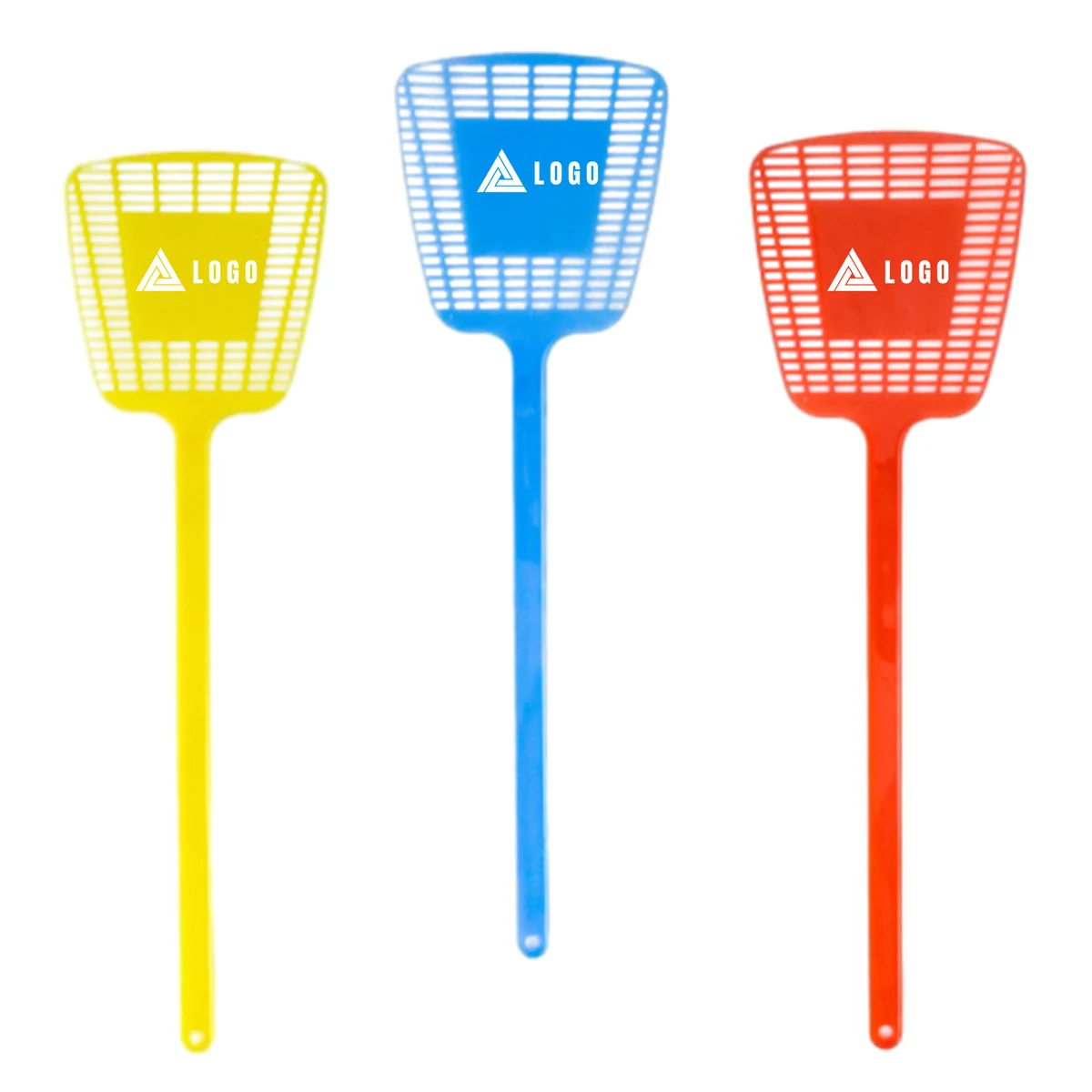 Long-Handle Plastic Fly Swatter 1