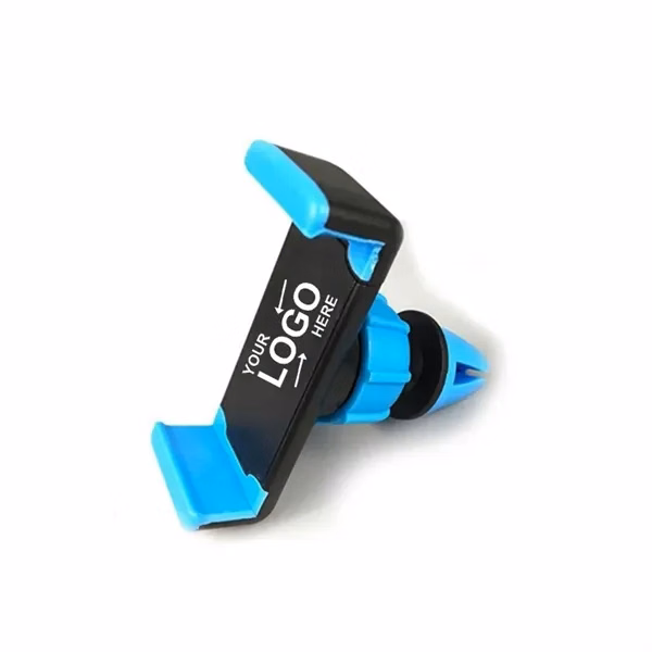 Custom Air Vent Phone Holder with Silicone Grip — In-Car Navigation Accessory