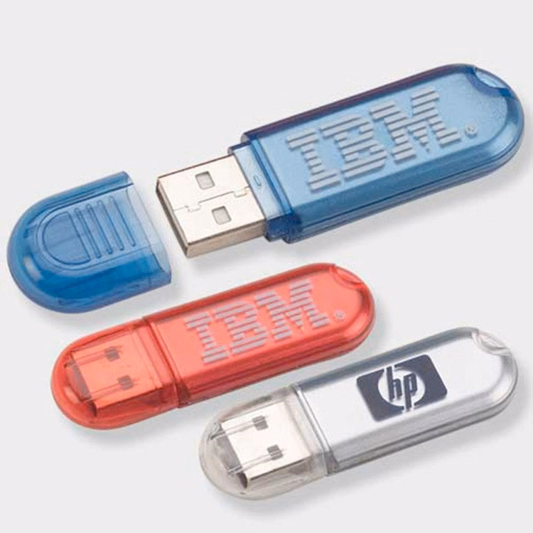 Micro USB flash drive keychain
