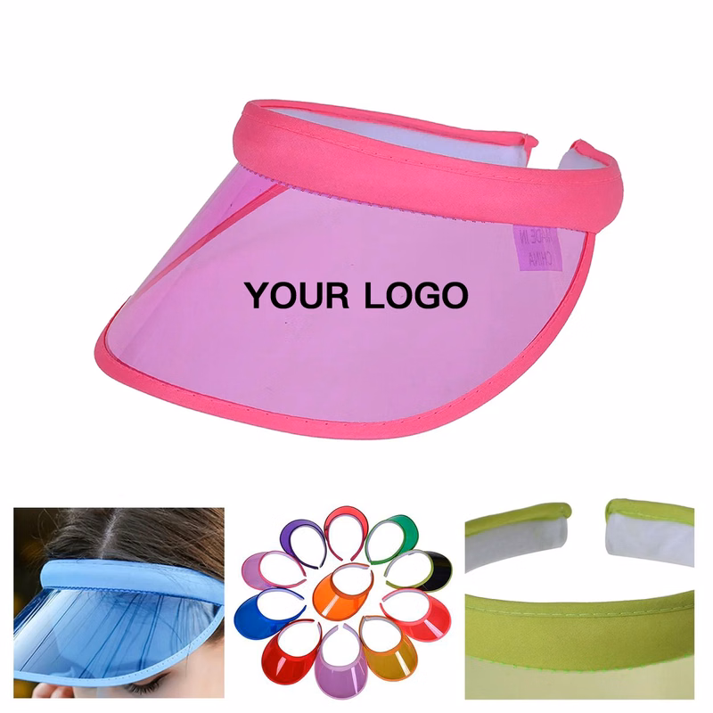 PVC Sun Visor With Lightweight Clear Design