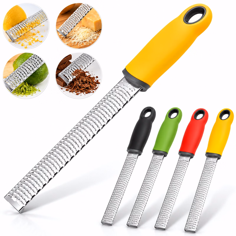 Versatile Stainless Grater For Cheese And Lemon