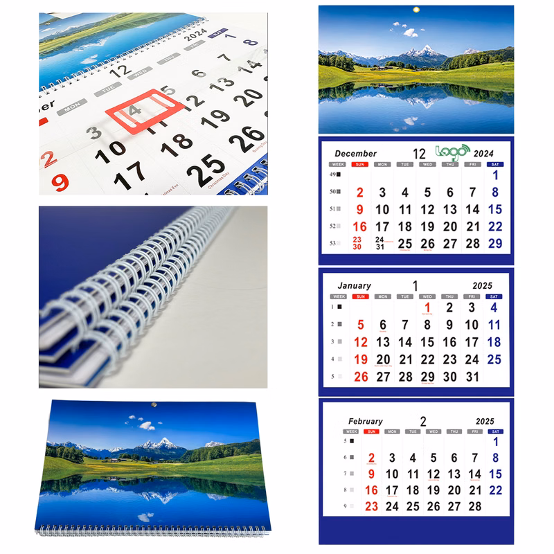 Customizable Hanging Shipping Calendar