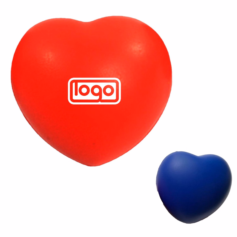 PU Foam Medical Rehabilitation Peach Heart Grip Ball