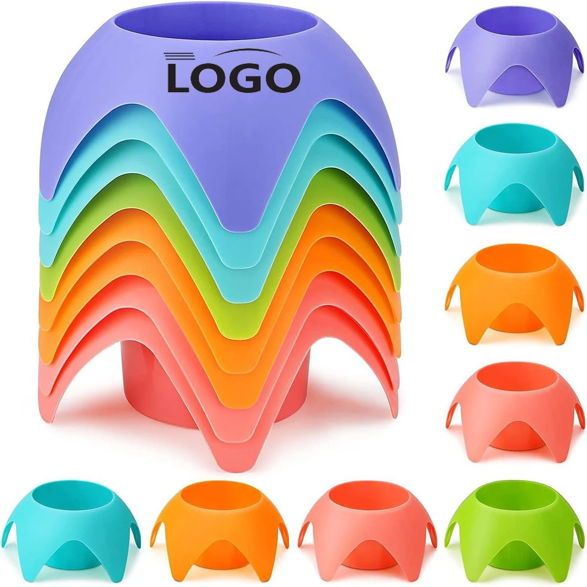 Portable Beach Cup Holder Tray for Outdoor Activities 1