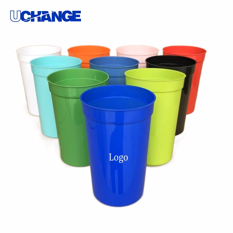 Stadium Reusable Plastic Drink Cup Container (16oz)