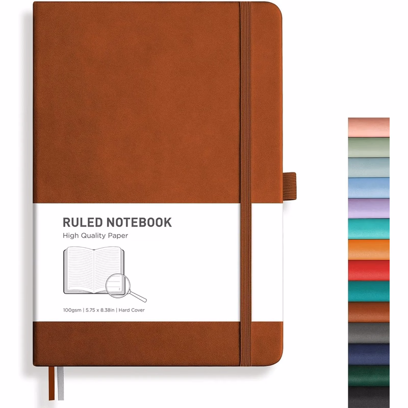 Leather Cover Notebook Stationery