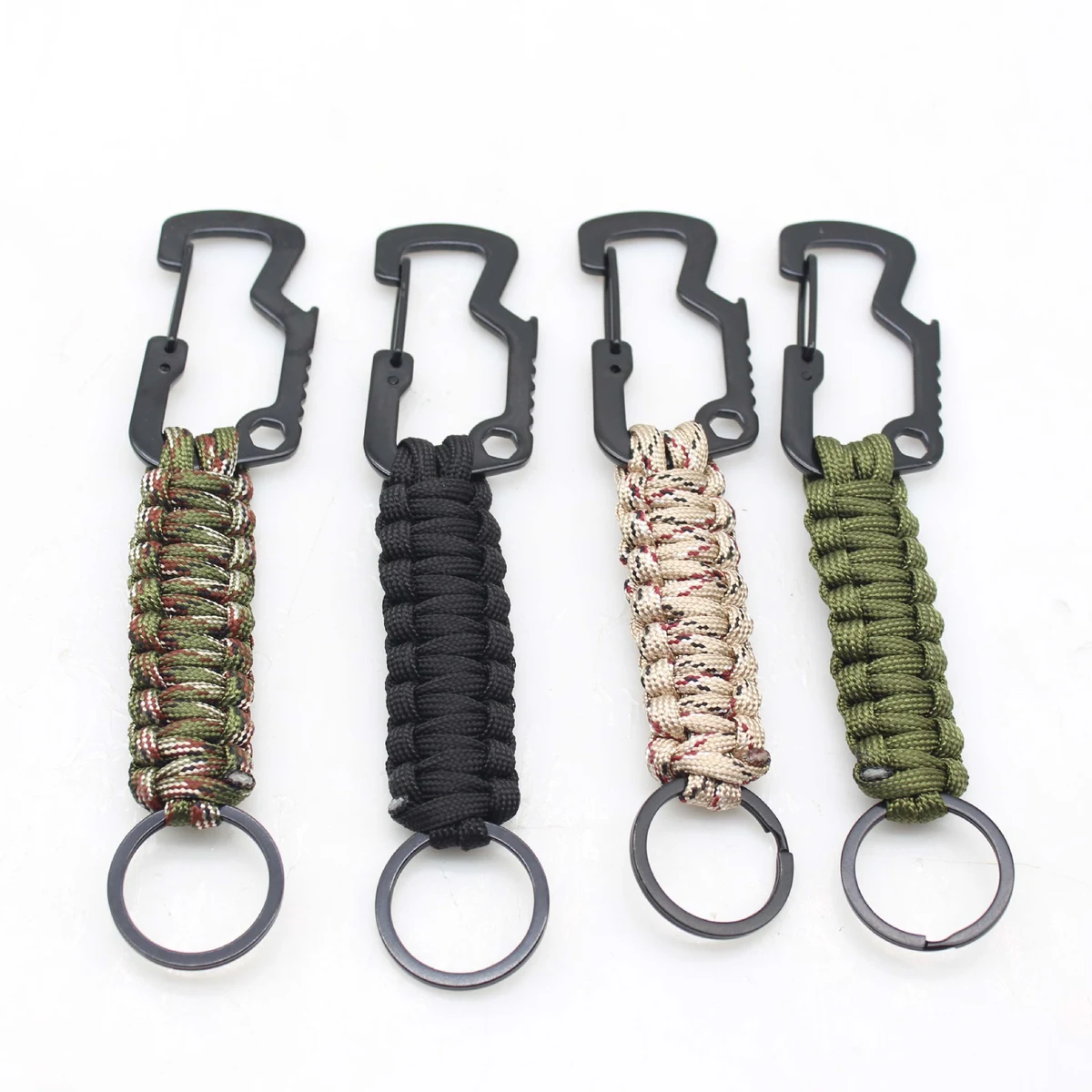 Bottle Opener Emergency Rope Keychain 1