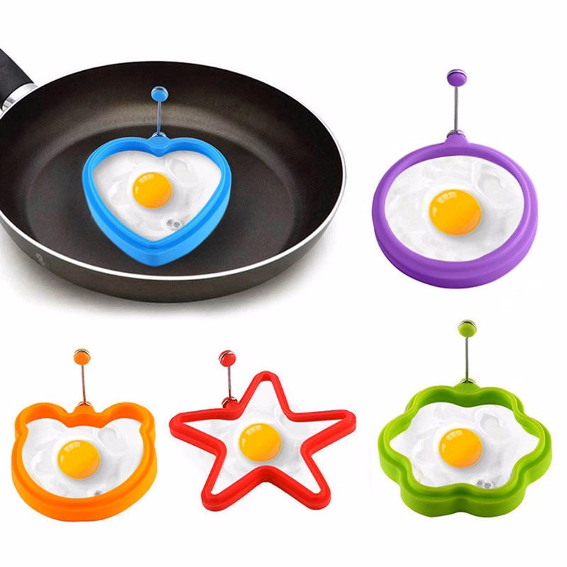 Silicone Round Pancake And Egg Rings