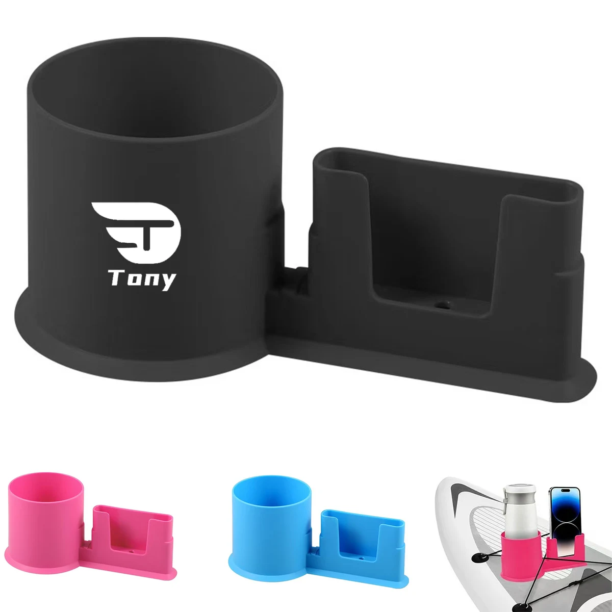 Paddle Board PVC Drink Phone Holder 1