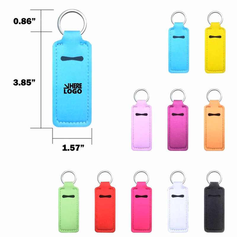 Outdoor Portable Lipstick Bag Pendant Keychain