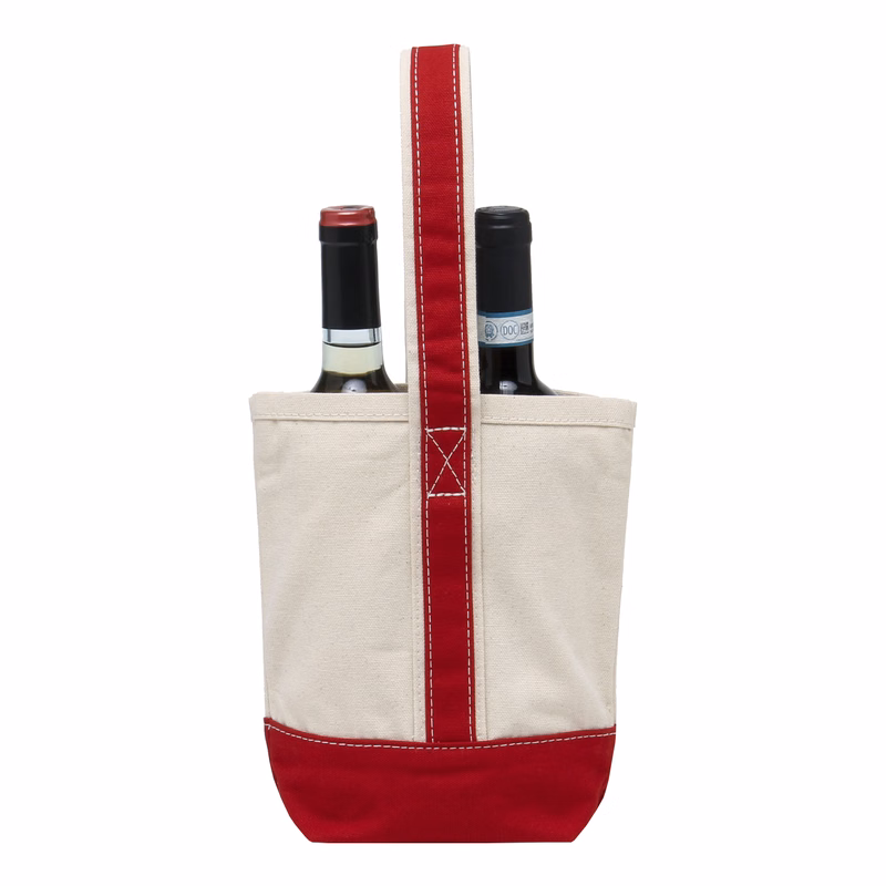 10 Oz. Lightweight Canvas Wine Tote