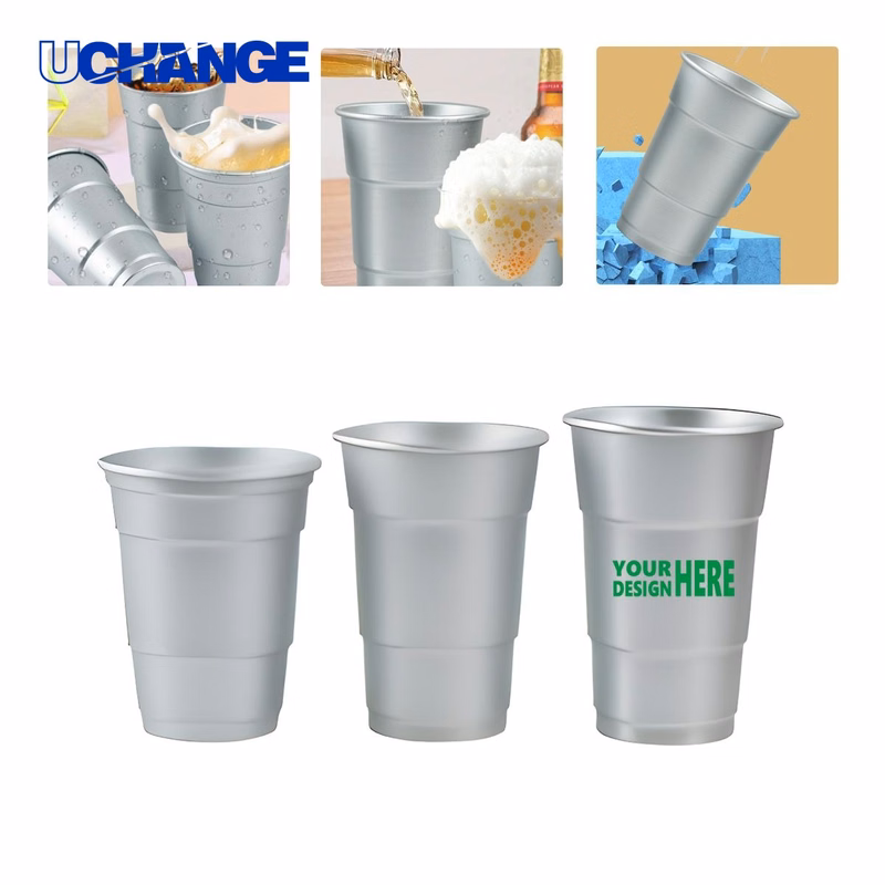 Recyclable Aluminum Drink Cup Container