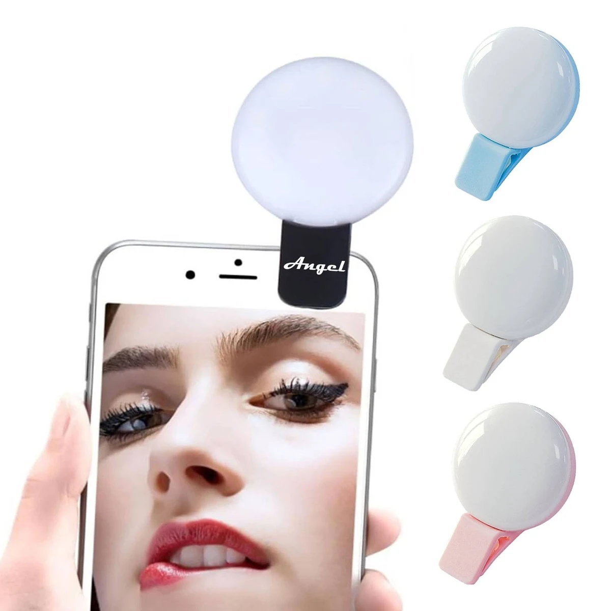 Mini Portable Rechargeable LED Selfie Light for Phones 1