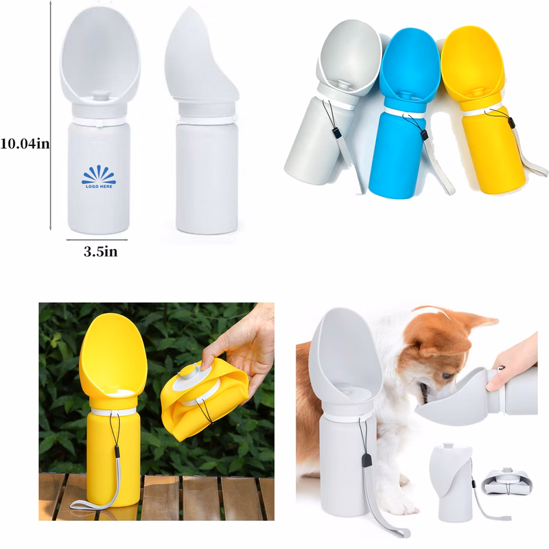 Silicone Portable Foldable Dog Water Bottle
