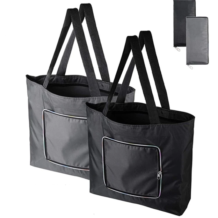 Large Capacity Lightweight Shopping Tote, custom tote bag with logo imprint 1