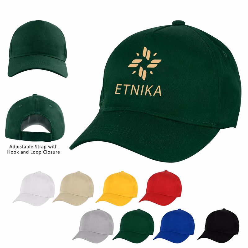 5 Panel Cotton Polyester Cap