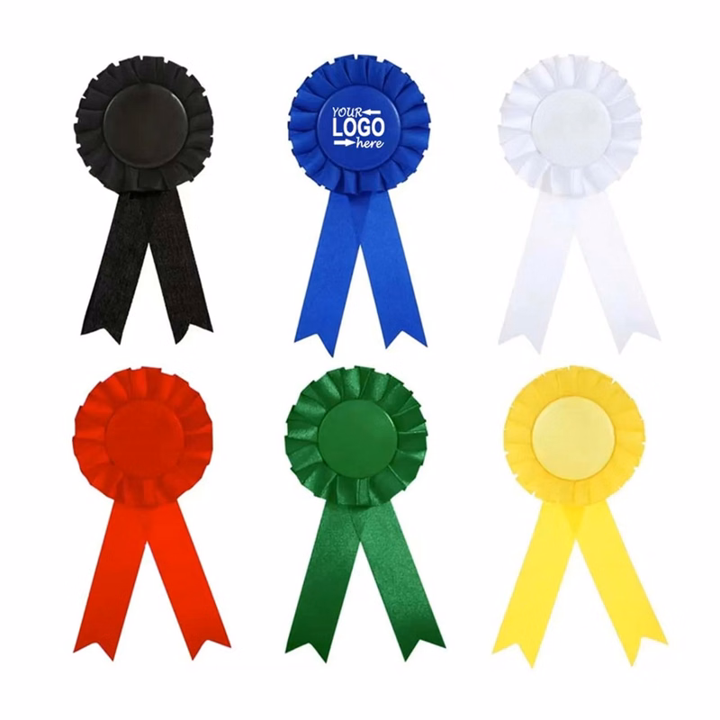 Award Ribbon Rosette Set