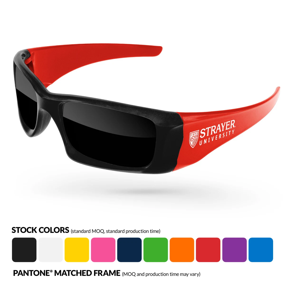 2-Tone Wrap Sunglasses 1