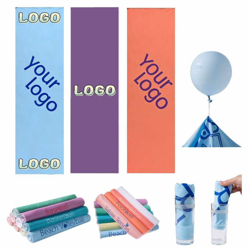 Custom Print Absorbent Cooling Towels