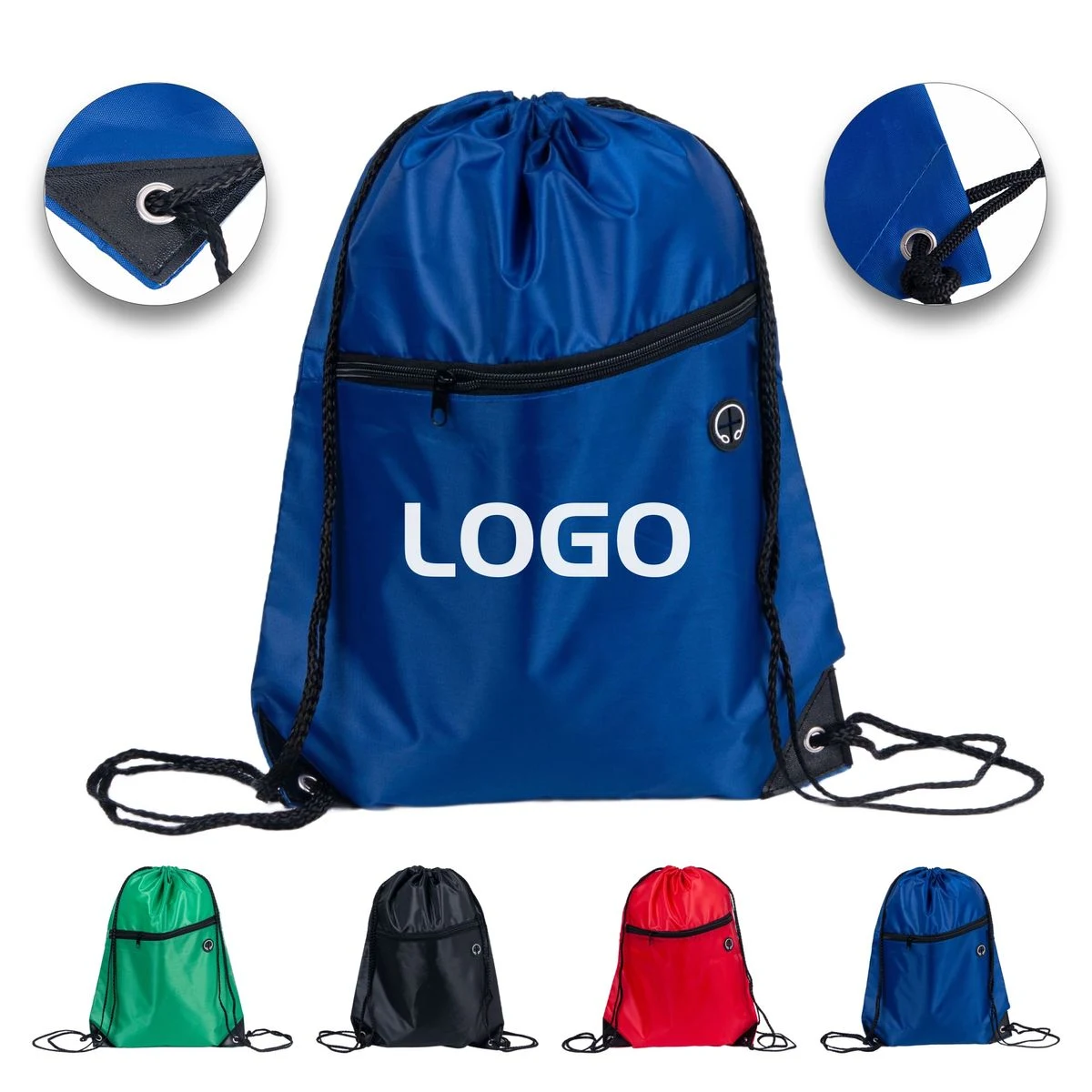 Portable Mesh Gym Cinch Bag for Sports & Promotional Events 1