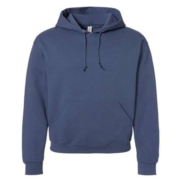 NuBlend Hooded Pullover Denim Small, custom hoodie or sweatshirt with logo imprint 1