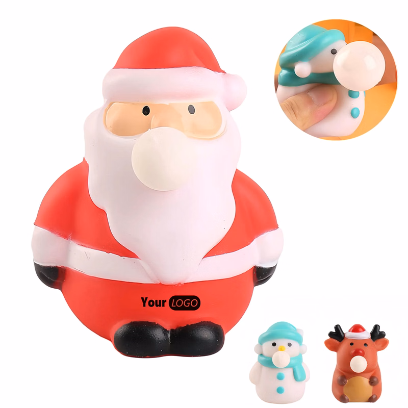 Tpe Christmas Hot Decompression Toys
