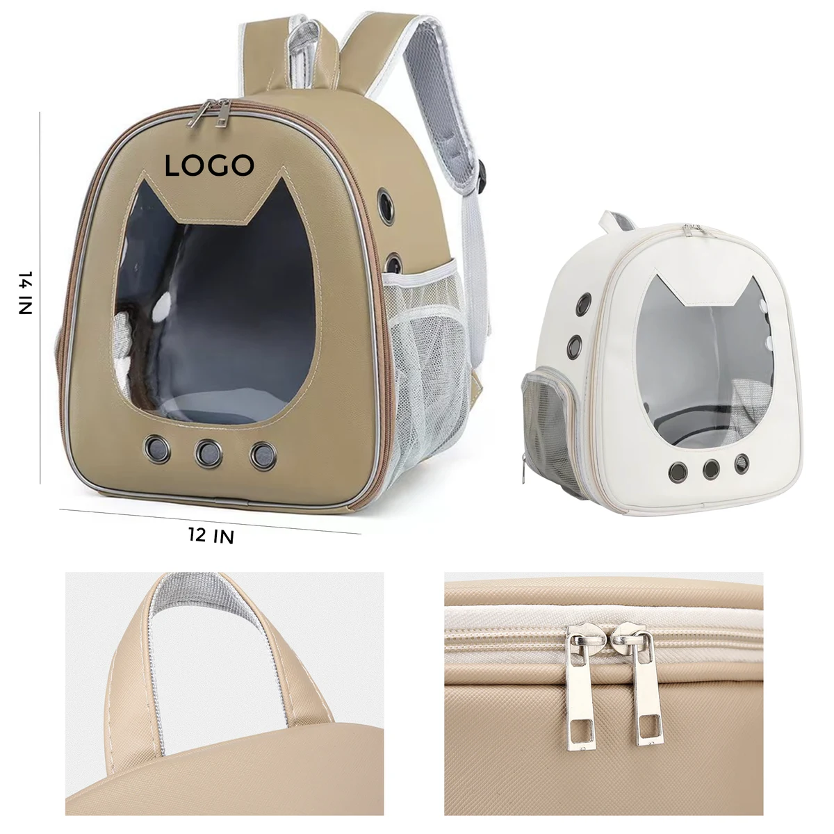 MOQ 10 PCS Versatile Breathable Shoulder Cat Bag 1