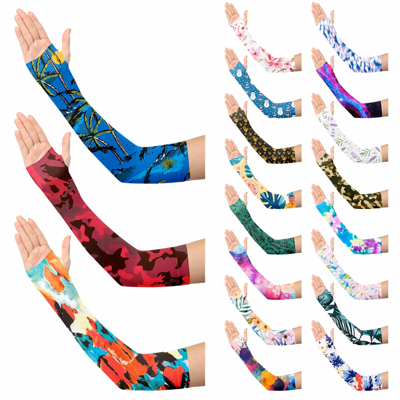 Custome Full Color Sublimation Cooling Arm Sleeve