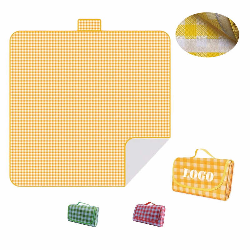 79"x79" Outdoor Portable Folding Picnic Non-Woven Mat