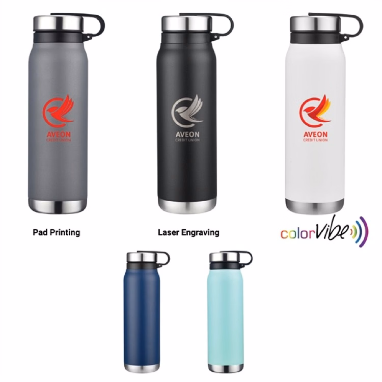 20 oz SipTek Vacuum Water Bottle with Stainless Lid