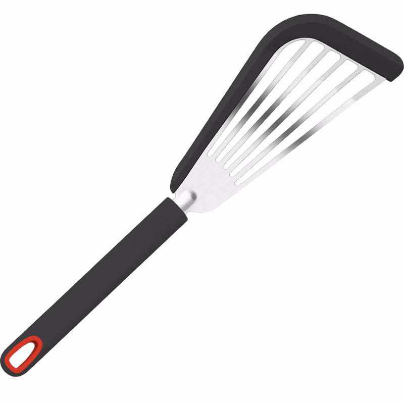 Kitchen Silicone Stainless Steel Fish Spatula