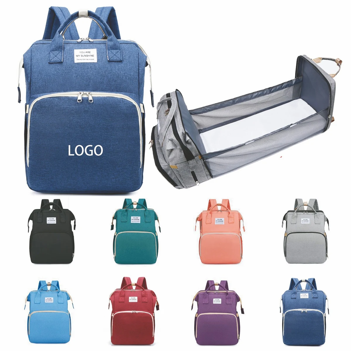 Portable Folding Crib Backpack 1