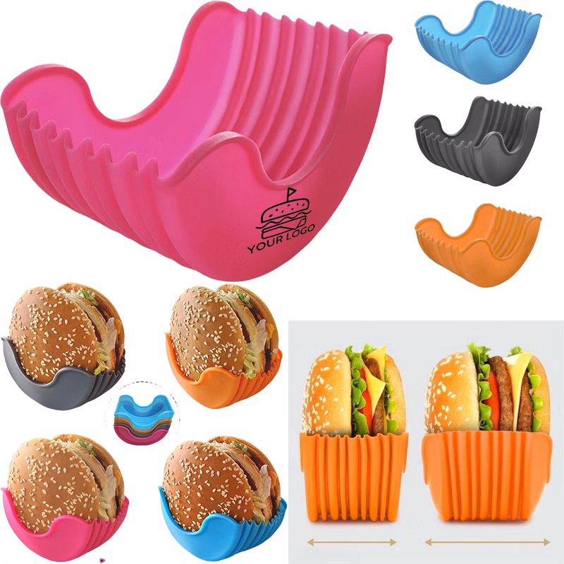 Retractable Silicone Hamburger Clip