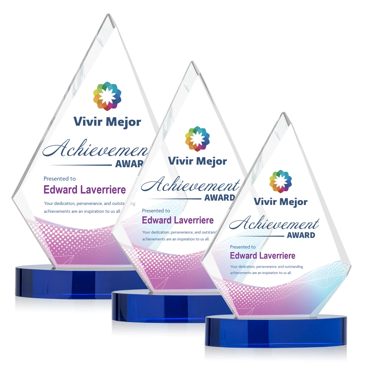 Sarasota VividPrint™ Award - Blue 1