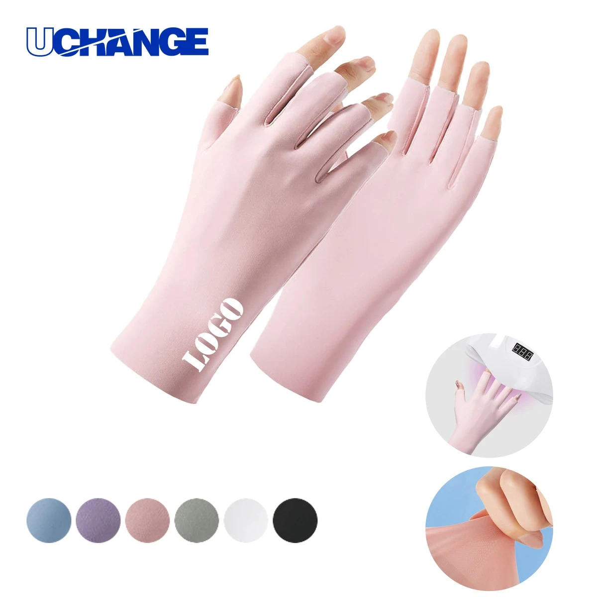 Ice Silk Half-Finger Gloves for Summer Use 1