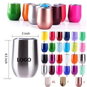 12Oz Wine Tumbler With Lid 1