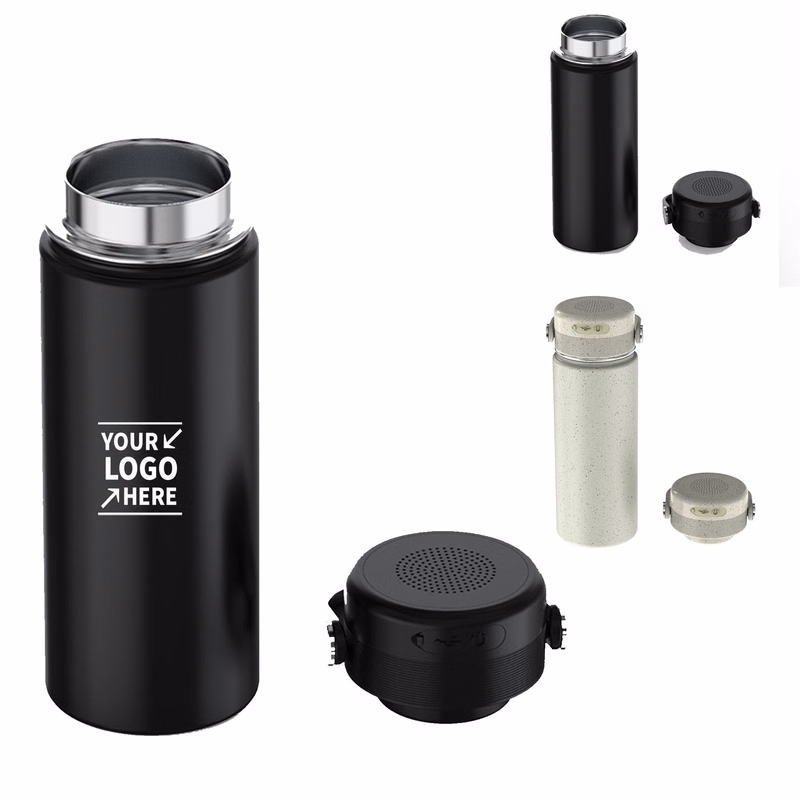 17Oz Luxury Smart Insulated Bottle W/ Wireless Speaker